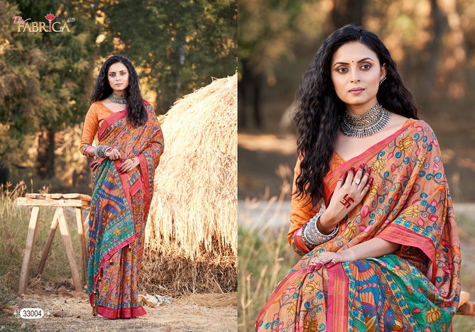 Soul Vol 2 By The Fabrica Printed Sarees Catalog